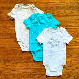 Set of three onesies- 12 months